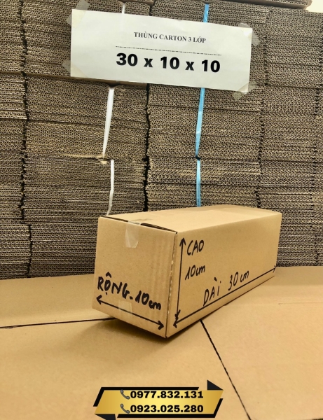 Thùng carton 2 lớp - Màng Xốp Hơi Long Mã - Công Ty TNHH Bao Bì Long Mã